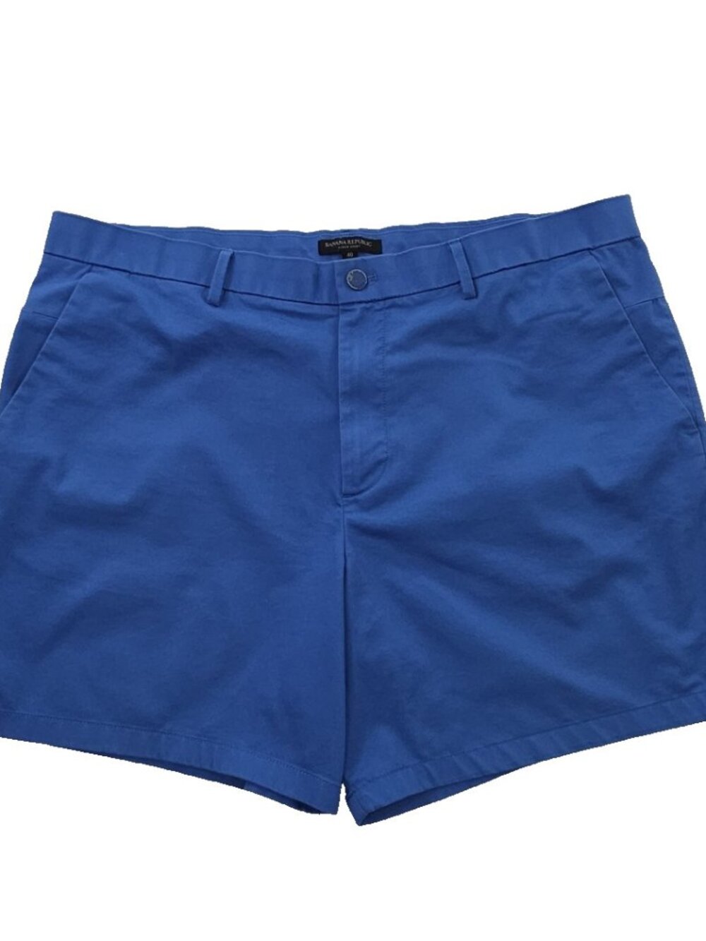 Banana Republic Aiden Walking Shorts Mens 40 Sky Blue 8" Inseam Golf Pickleball